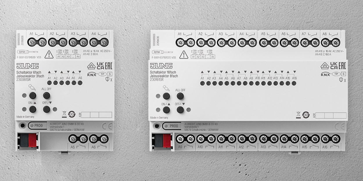 KNX Schalt- und Jalousieaktoren bei Amann Elektrotechnik GmbH in Heilsbronn
