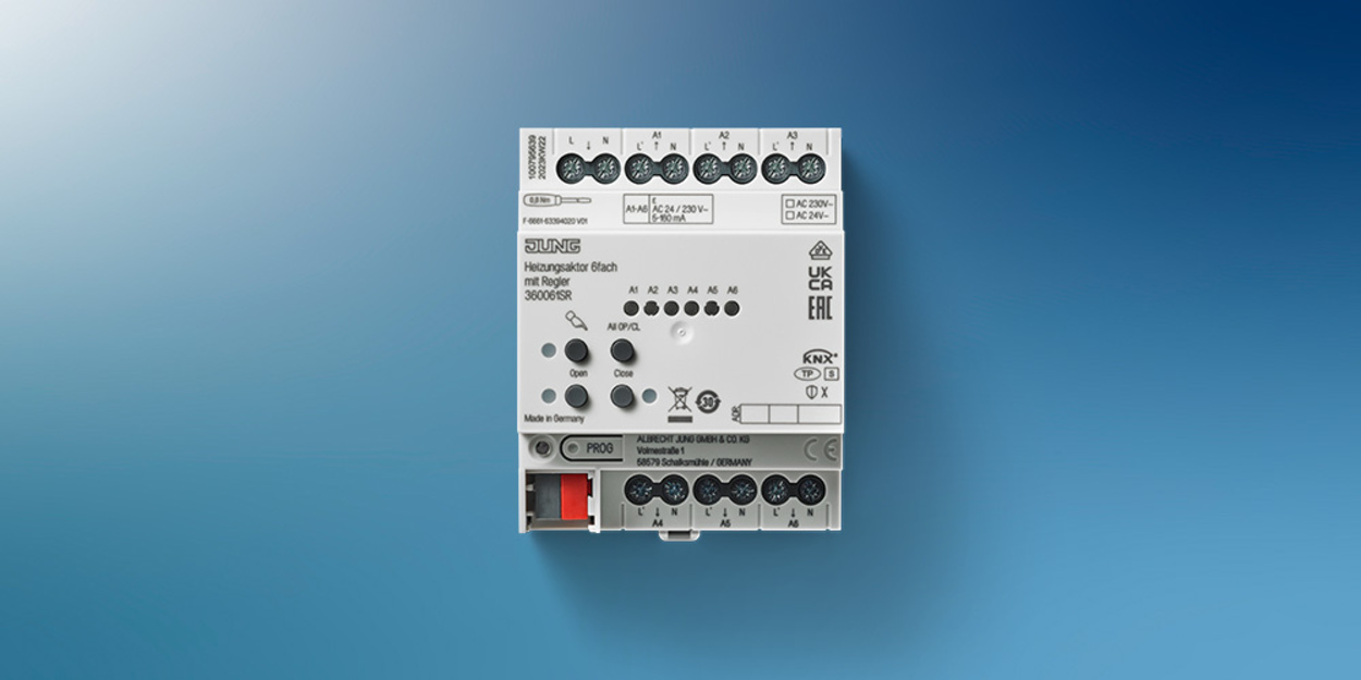 KNX Heizungsaktor 6-fach bei Amann Elektrotechnik GmbH in Heilsbronn