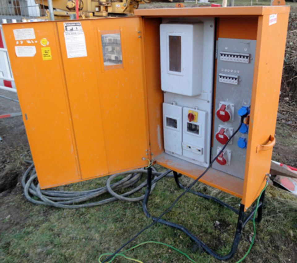 Baustromkasten bei Amann Elektrotechnik GmbH in Heilsbronn