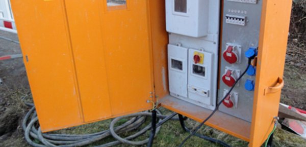 Baustrom bei Amann Elektrotechnik GmbH in Heilsbronn