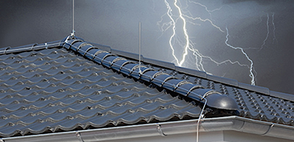 Äußerer Blitzschutz bei Amann Elektrotechnik GmbH in Heilsbronn