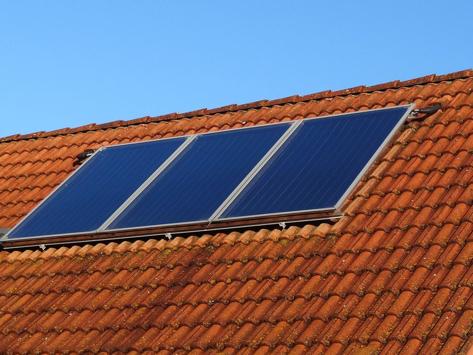 Solar Thermie bei Amann Elektrotechnik GmbH in Heilsbronn